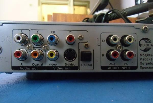 Amplificador de sonido de seis canales