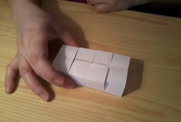 Cube - a transformer from paper