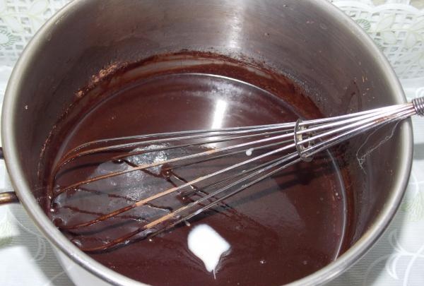 Sjokolade konfekt pølse