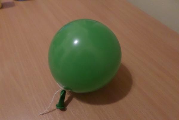 Inflated ball