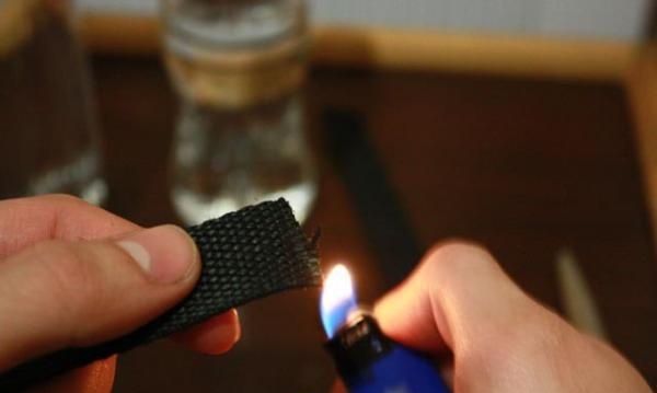 fuse with a lighter