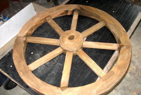 Výroba dreveného kolesa