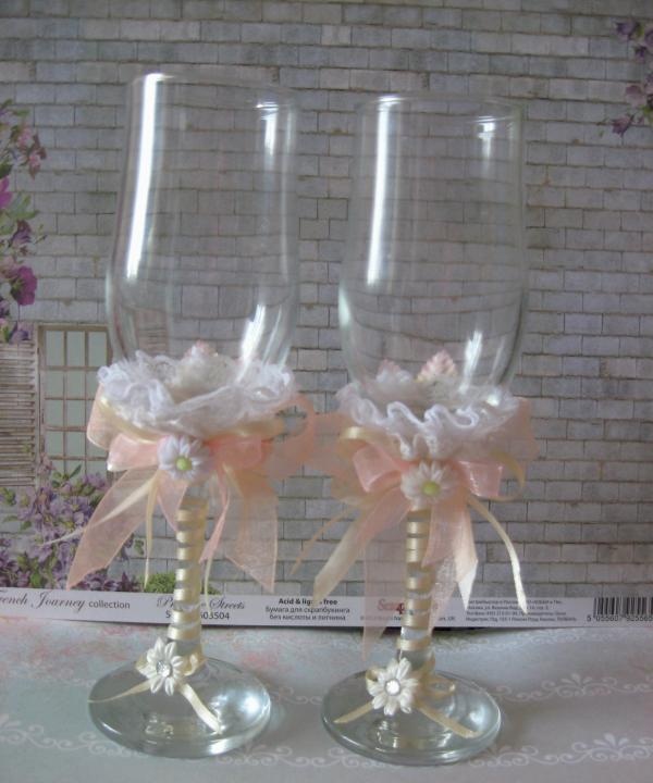 Esküvői szemüveg dekoráció