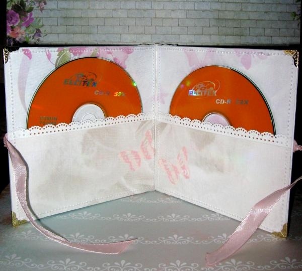 Caja de disco de boda