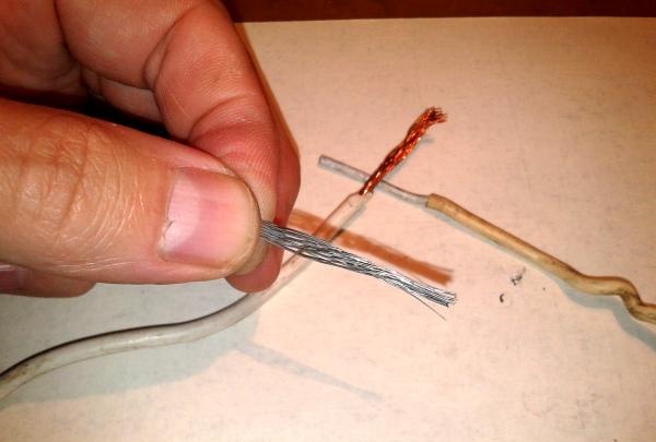 Kā savienot dažādu metālu vadus