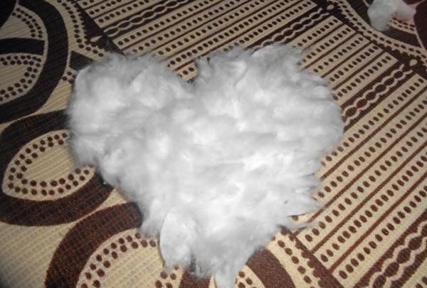Cotton pad angel