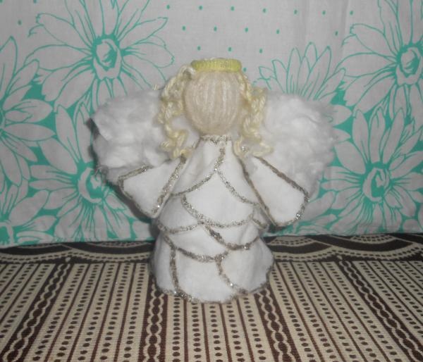 Cotton pad angel