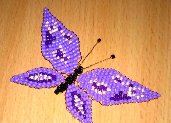 Панелни пеперуди от мъниста