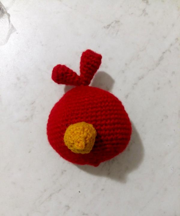 Bird Amigurumi Red από τα Angry Birds