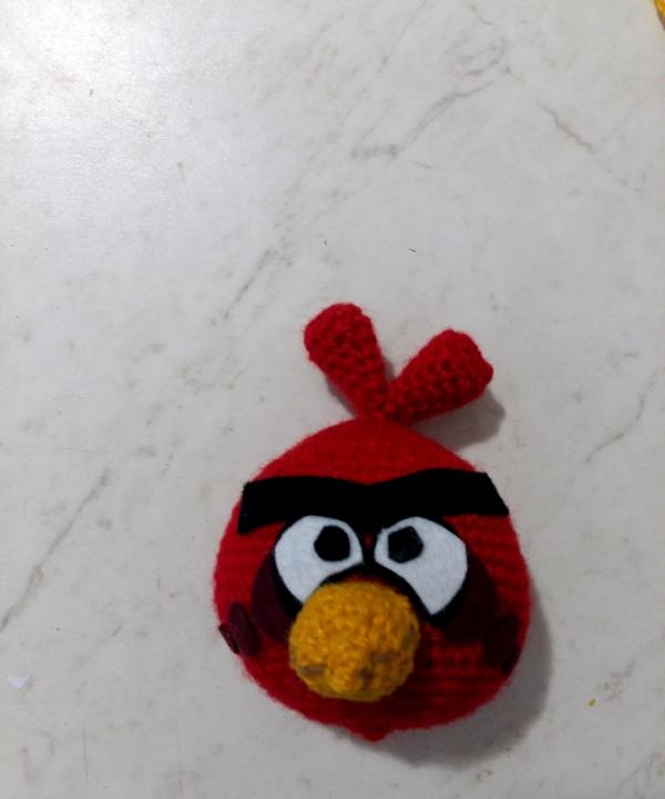 Burung Amigurumi Merah dari Angry Birds