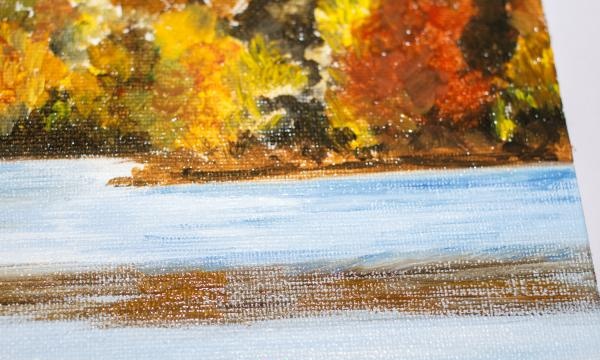 Peinture à l'huile Le souffle de l'automne