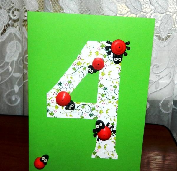 ladybugs card