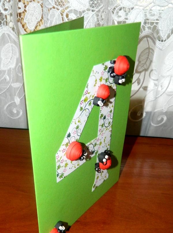 ladybugs card