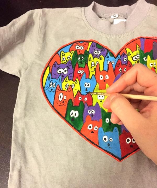 Рисуване на детски тениски