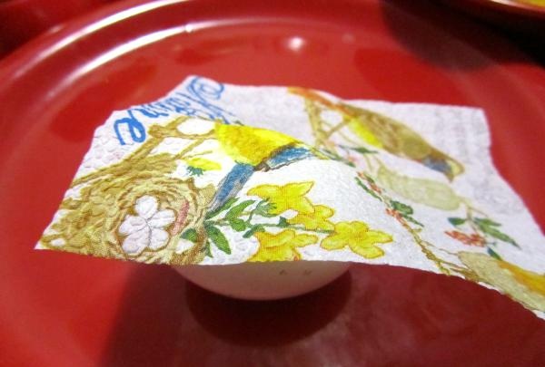 Decoupage húsvéti tojások