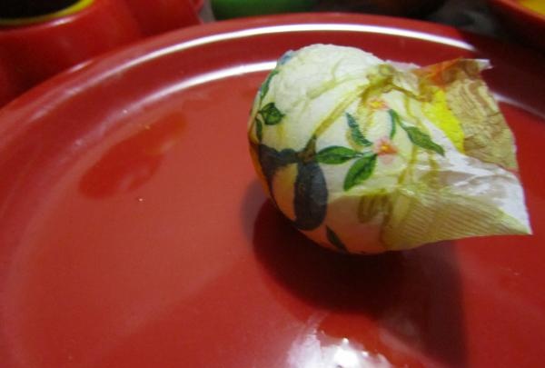 Telur Paskah Decoupage