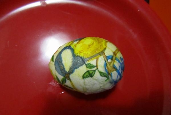 Decoupage Easter Egg