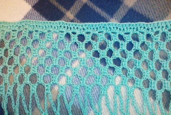 Jaket Mesh Crochet