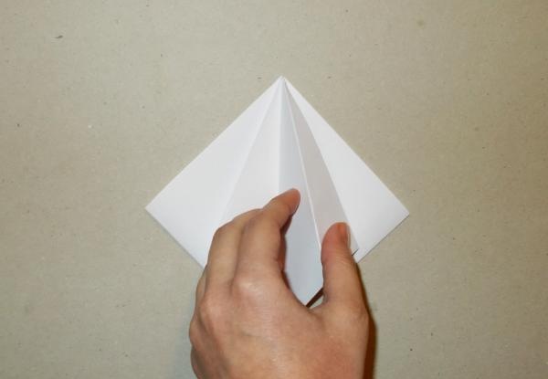 Panel bunga origami