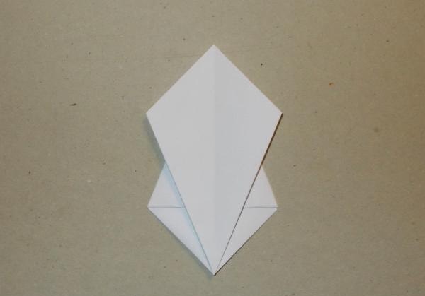 Origami kukkapaneeli