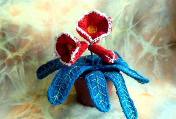 Crochet Gloxinia | Taller de bricolaje