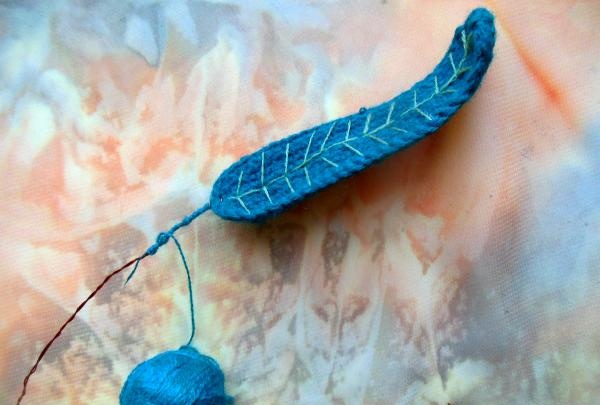 Плетене на една кука глоксиния