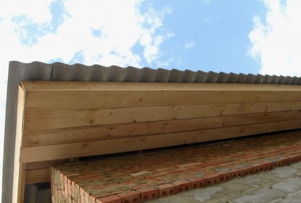 Pembuatan bumbung Gable