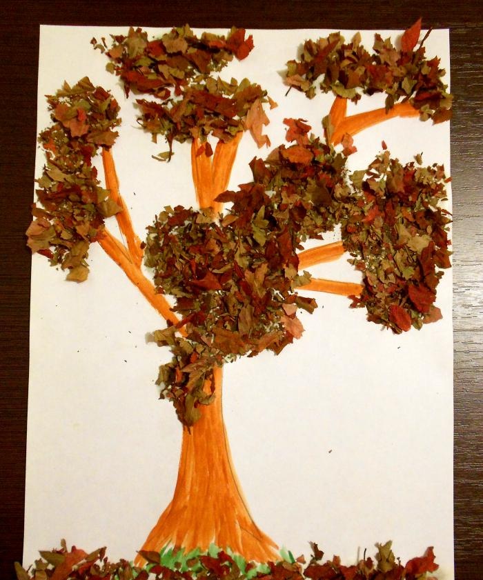 řemesla podzimní strom