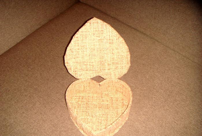 Pudełko w kształcie serca