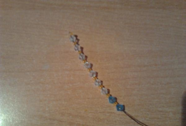 string dark beads