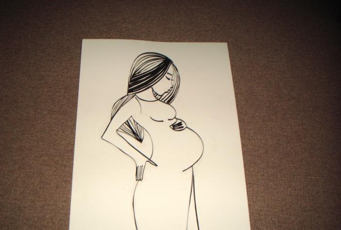 Malowanie w ciąży
