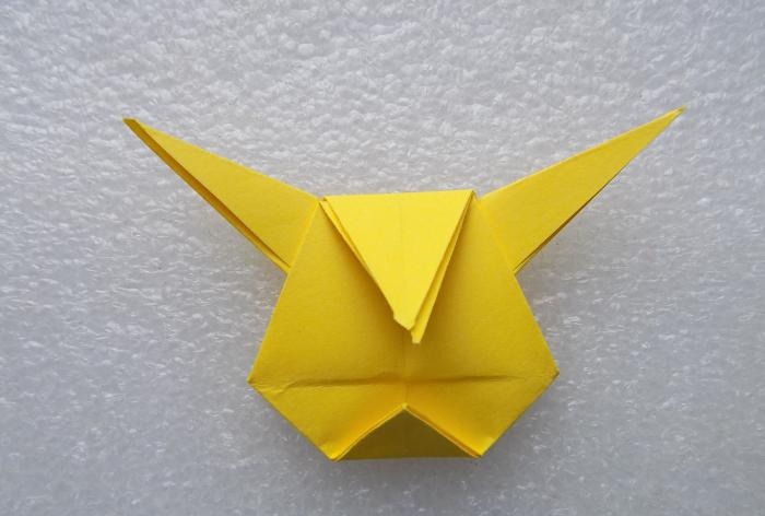 Origami Pokemon Pikachu