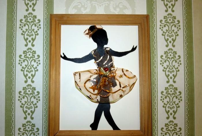 Gambar mural Little ballerina