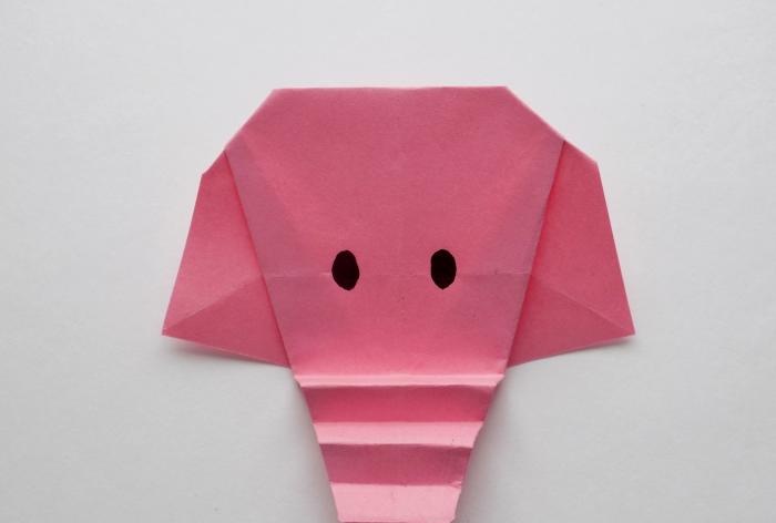 Bagaimana untuk membuat gajah origami