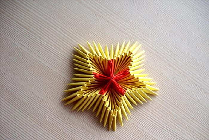 Cactus di origami modulare