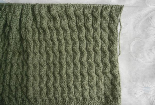 three-part knitting