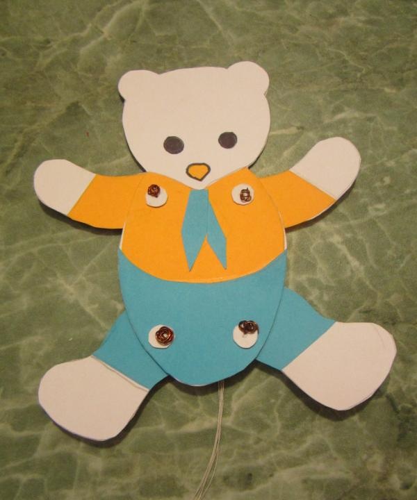 jucării de hârtie Teddy Bear