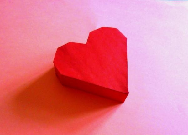 pudełko w kształcie serca