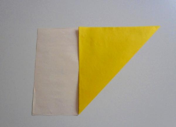 Yksinkertainen paperi kala