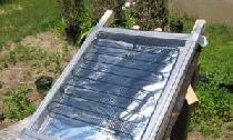 Do-it-yourself solar collector.