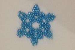 Snowflake bead