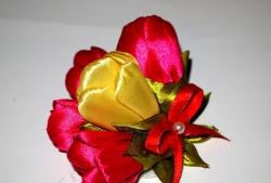 Satin Ribbon Tulips