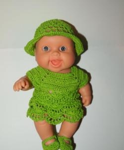 Crochet panama hat