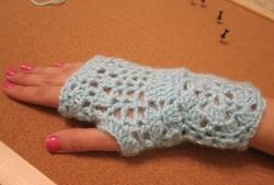 Плетени с ръкавици мрежести ръкавици
