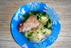 Sopa de galinha multicooked