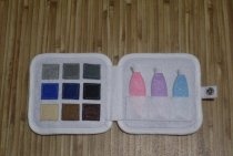 We sew a toy palette for shadows from felt