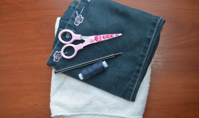 What can be done from old jeans