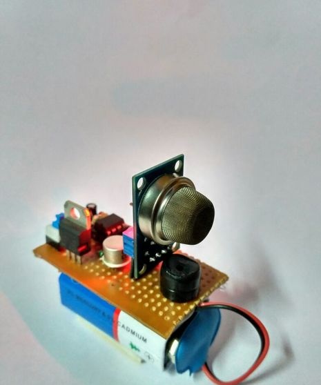 DIY gāzes noplūdes sensors