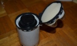 Container - thermos from a plastic bottle