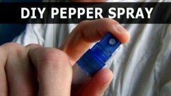Como fazer spray de pimenta